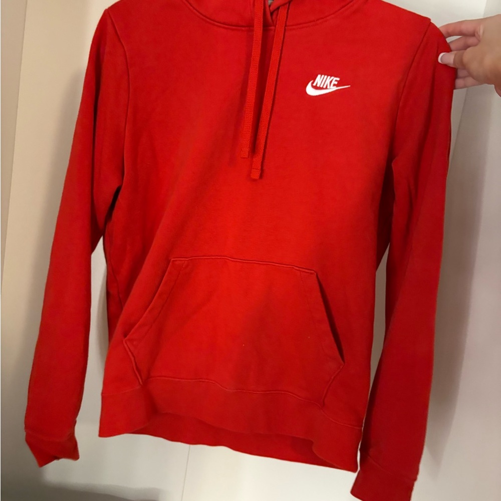 Nike Vibrant Red Pullover Hoodie